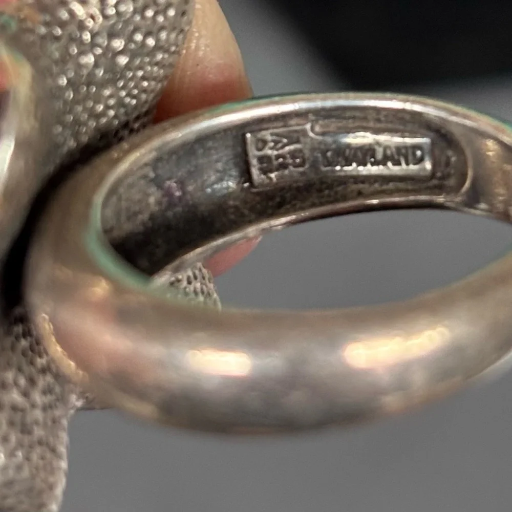 Silpada Retired Sterling Silver Flower Ring R1809 Size 10